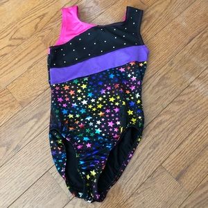 Size 8/10 Moret Kids gymnastics leotard.